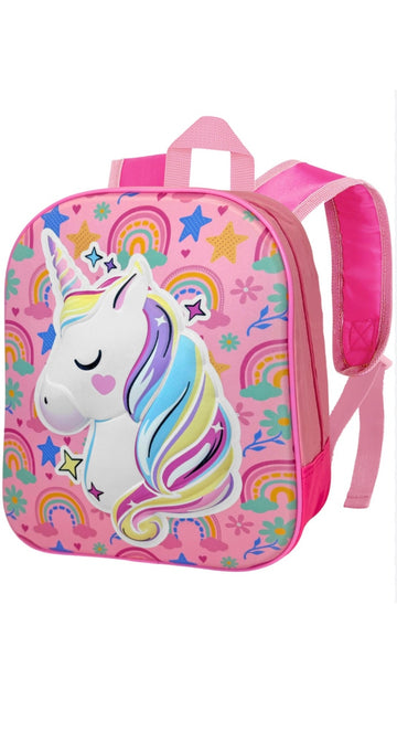 Unicorns- Zainetto asilo 3D