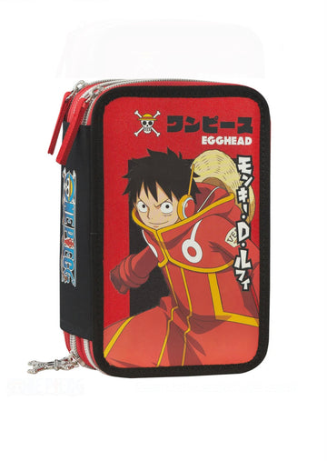 One Piece- Astuccio 3 zip completo 2025/26