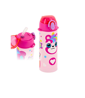 Julian Ross- Borraccia termica con cannuccia 500 ml Pandacorno