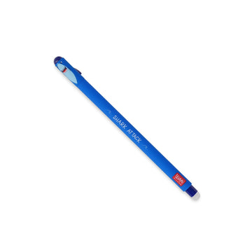 Legami- Penna cancellabile Shark inchiostro blu