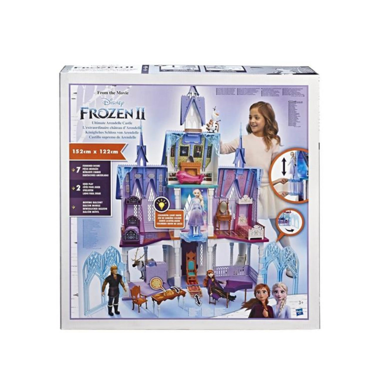 FROZEN II- CASTELLO DI ARENDELLE DELUXE - Technical View