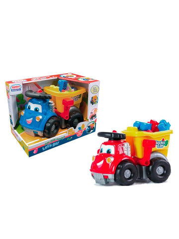 Kidz Corner- Camion buffo ribalta mattoncini