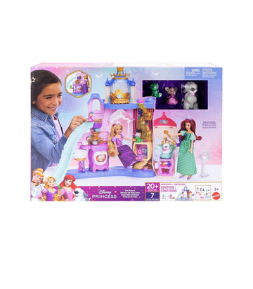 Disney Princess- Palazzo dei cuccioli con accessori e personaggi inclusi