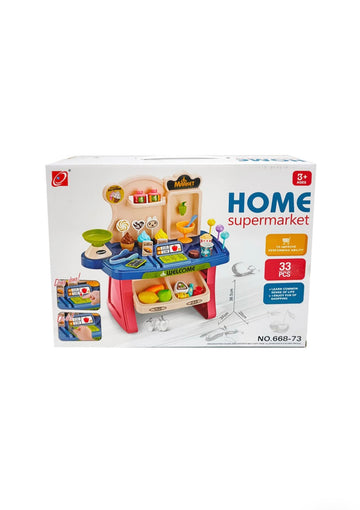 Kidz Corner- Mini supermarket con 33 accessori inclusi
