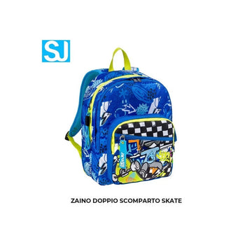 Sj Ever- Zaino doppio scomparto Skate Boy 2025/26