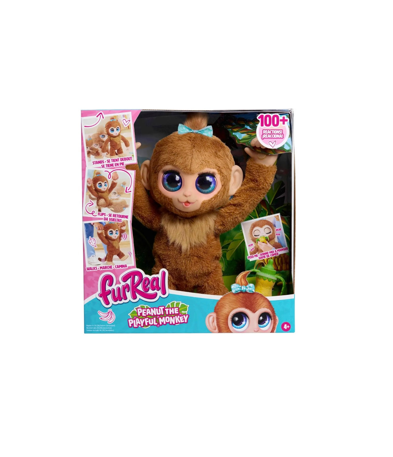 FurReal- Peanut la scimmia giocherellona +100 reazioni