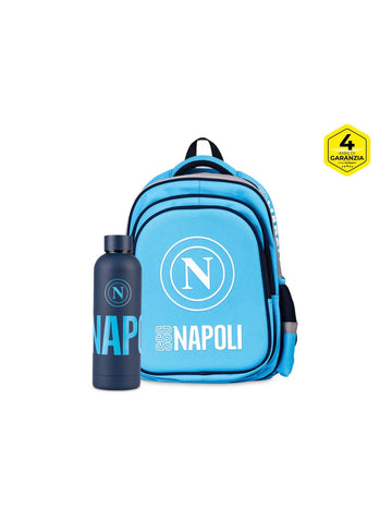 SSC Napoli- Zaino organizzato con borraccia in omaggio 2025/26