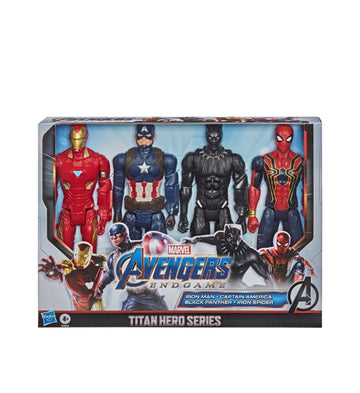 MARVEL- PACK 4 PERSONAGGI 30CM AVENGERS
