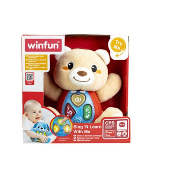 Winfun- Orsetto allegre melodie luci e suoni