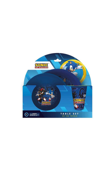 Sonic- Set pappa 3 pezzi