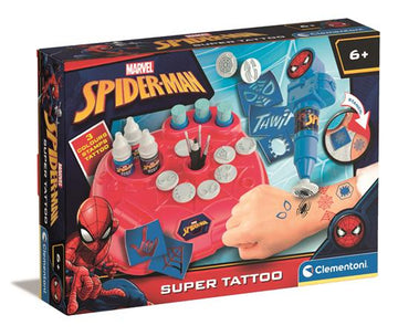 CLEMENTONI- SPIDER-MAN SUPER TATTOO