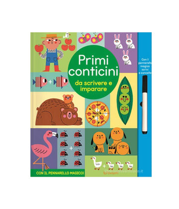 Primi conticini- da scrivere e imparare con pennarello magico