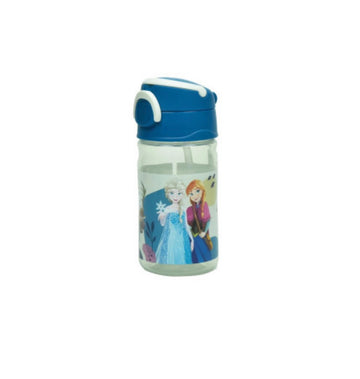 Disney Frozen- Borraccia con cannuccia 350ml