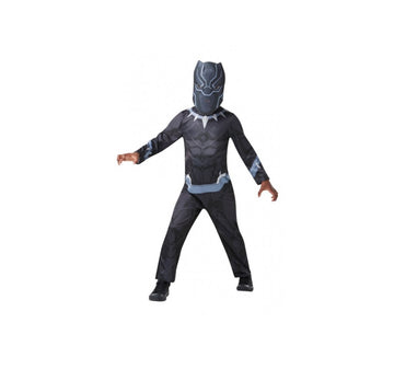 Avengers- Costume Carnevale Black Panther con maschera inclusa