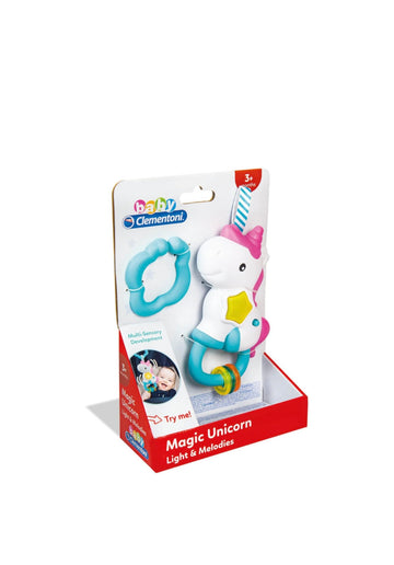 Baby Clementoni- Sonaglino elettronico unicorno