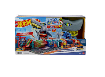 Hotwheels- City Autolavaggio mega squalo