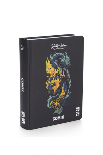 Comix- Diario 16 mesi medium Dolly Noire Akuma 2025/26