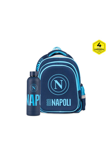 SSC Napoli- Zaino organizzato con borraccia in omaggio 2025/26