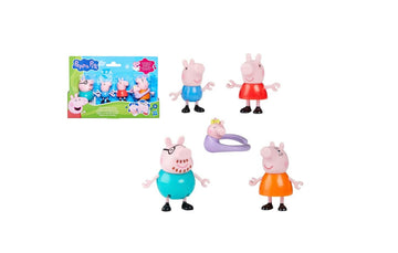 Pepp Pig- Peppa e la sua famiglia con nuovo personaggio incluso
