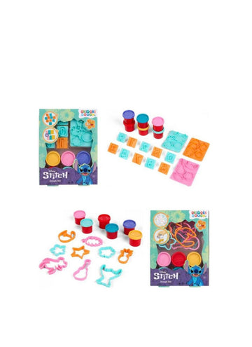 Disney Stitch- Pasta modellabile con stampini