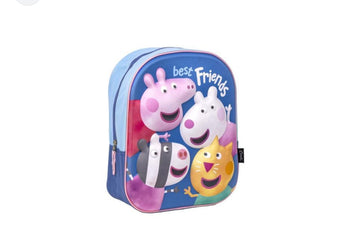Peppa Pig- Zainetto asilo 3D Peppa and Friends