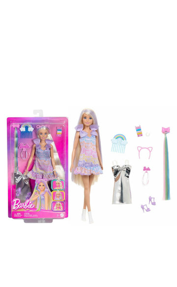 Barbie- Lunghi capelli con accessori