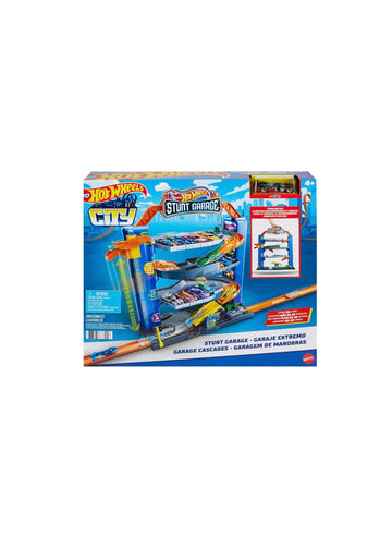 Hotwheels- City garage acrobazie