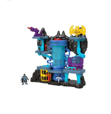 Imaginext- Dc Playset batcaverna con accessori