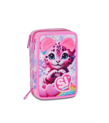 Sj Gang- Astuccio 3 zip completo Heart buddy girl 2026/27