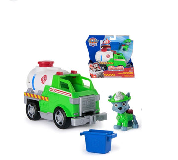 Paw Patrol- Fire rescue Rocky autocisterna e tenaglia