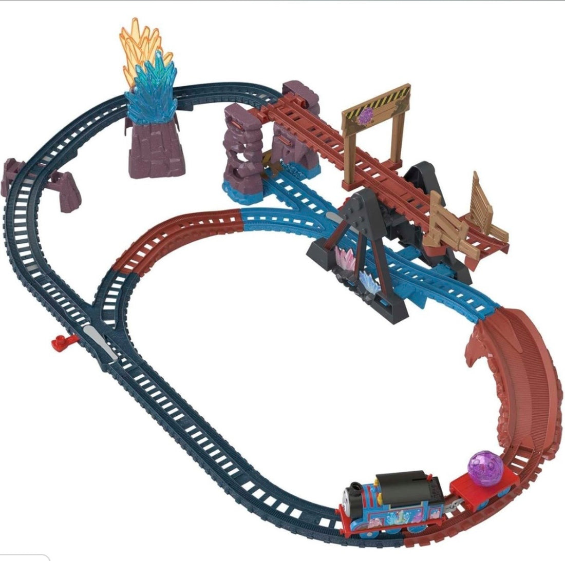 Thomas&Friends- Pista grotte di cristallo 2,5metri
