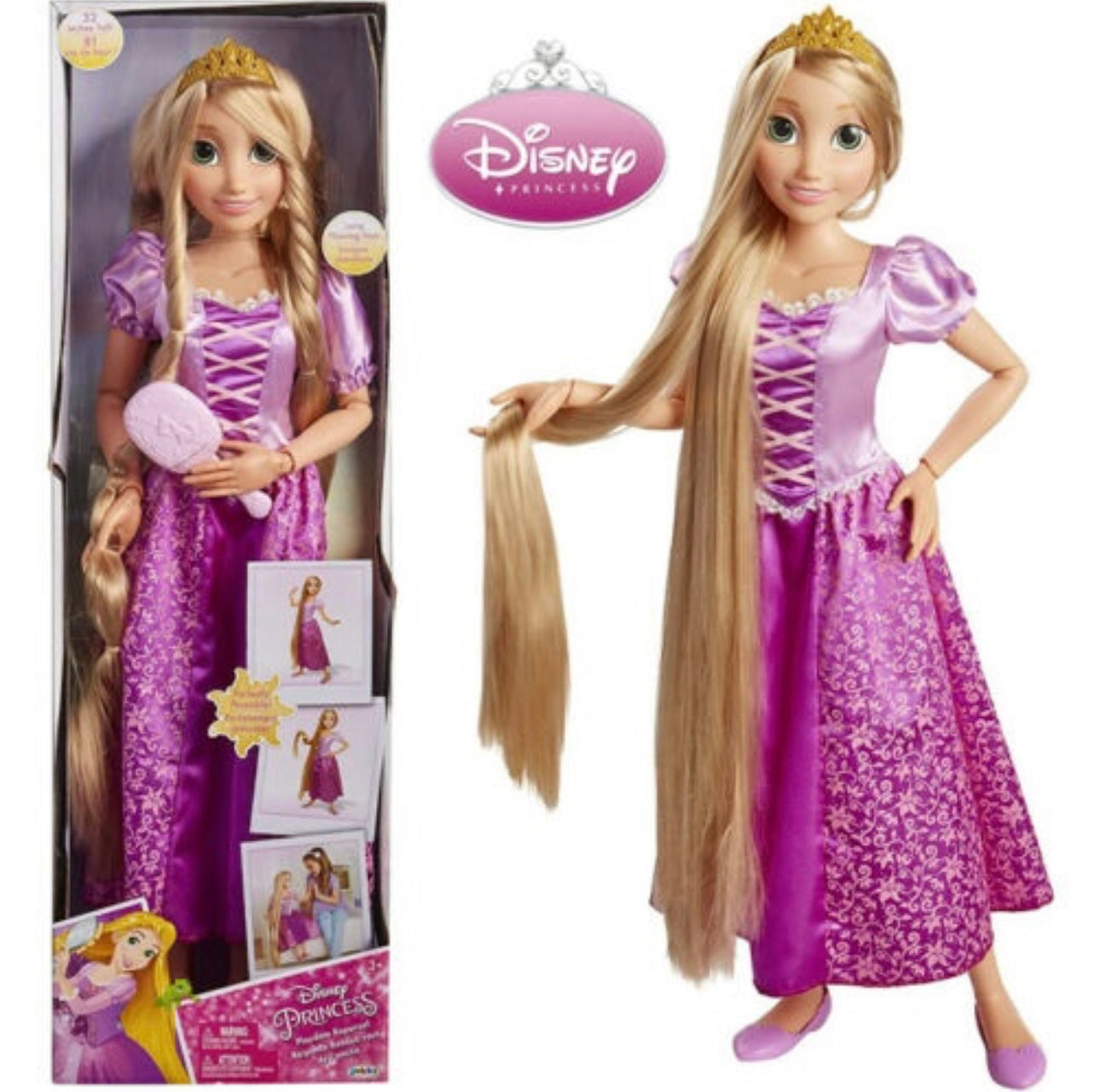 Disney Princess- Rapunzel mille pose 80 cm