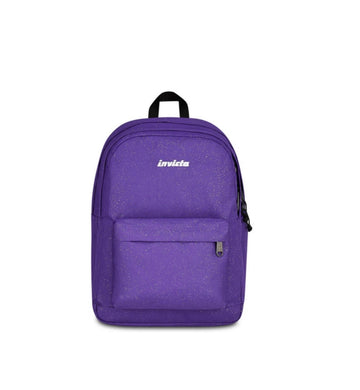 Invicta- Zaino doppio scomparto  lab shine glitter viola 2026/27