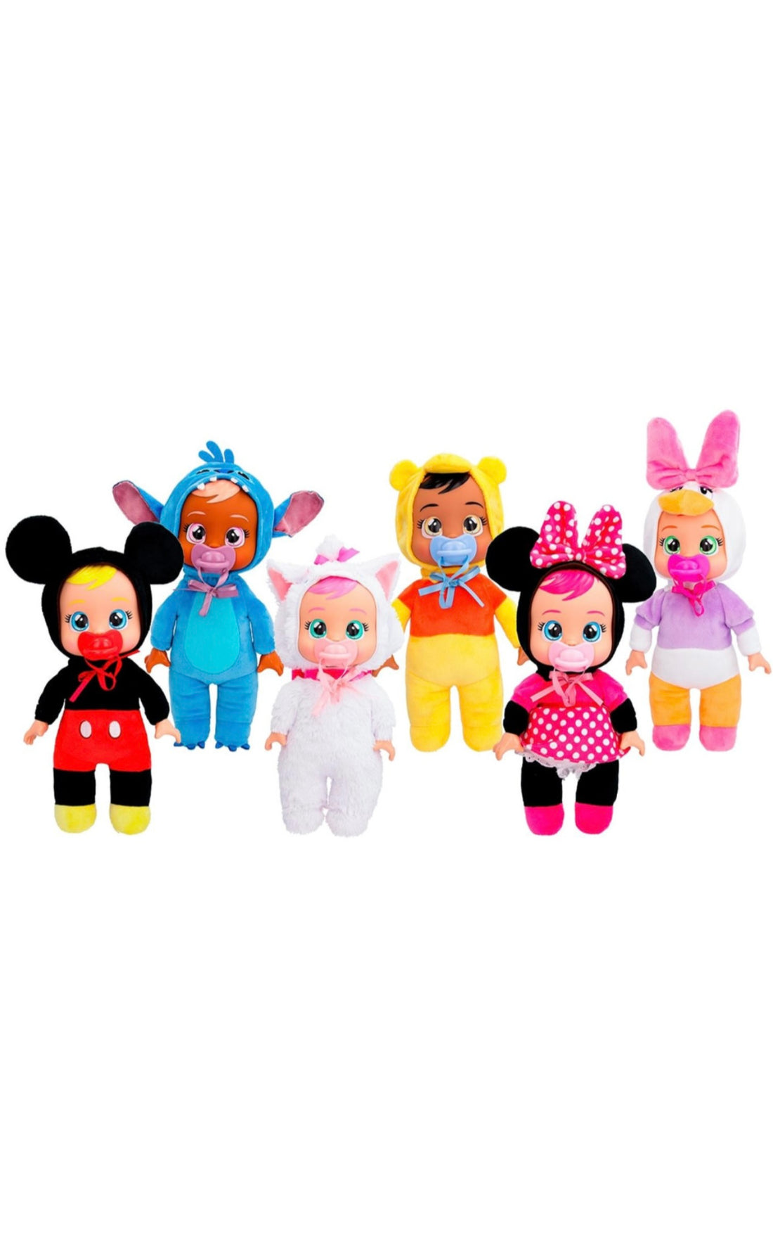 Cry Babies- Bambole peluche Disney modelli assortiti