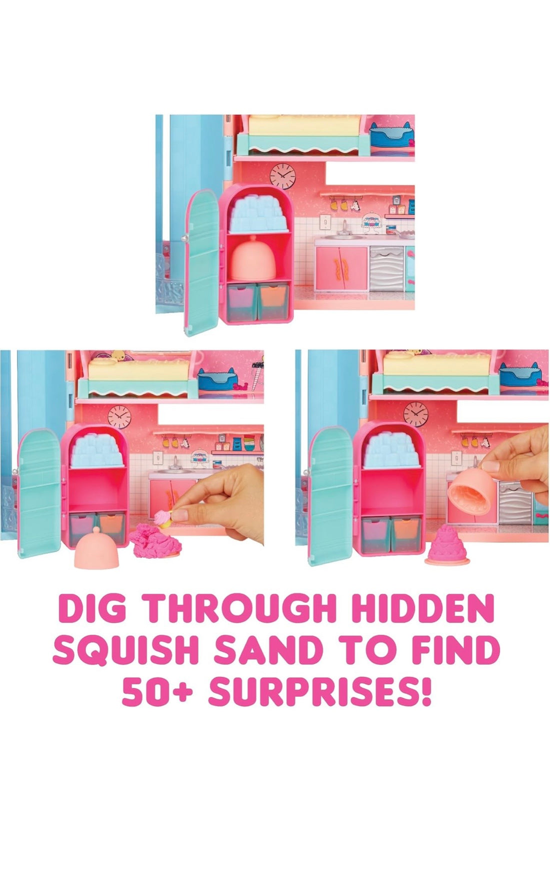 Lol Surprise- Casa Squish sand magic