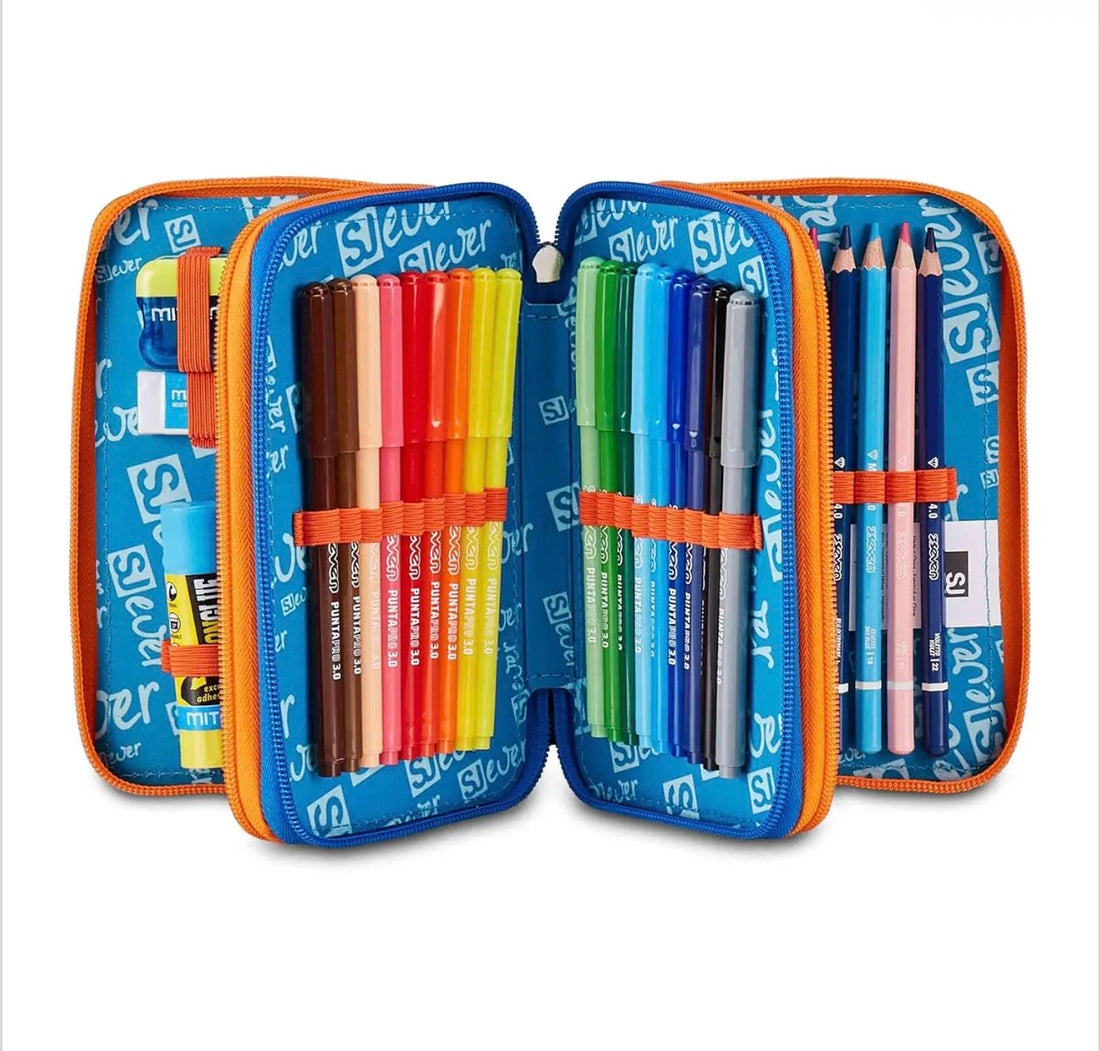 SJ Ever- Astuccio 3 zip completo high flames 2026/27