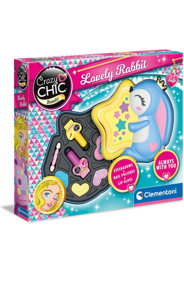 Clementoni- Crazy Chic trousse coniglietto Lovely