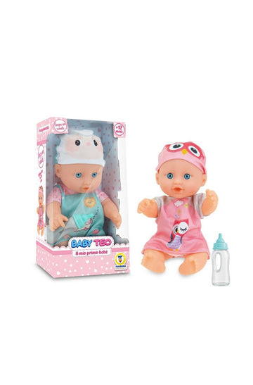 Baby Teo- Il mio primo bebè con biberon 28cm