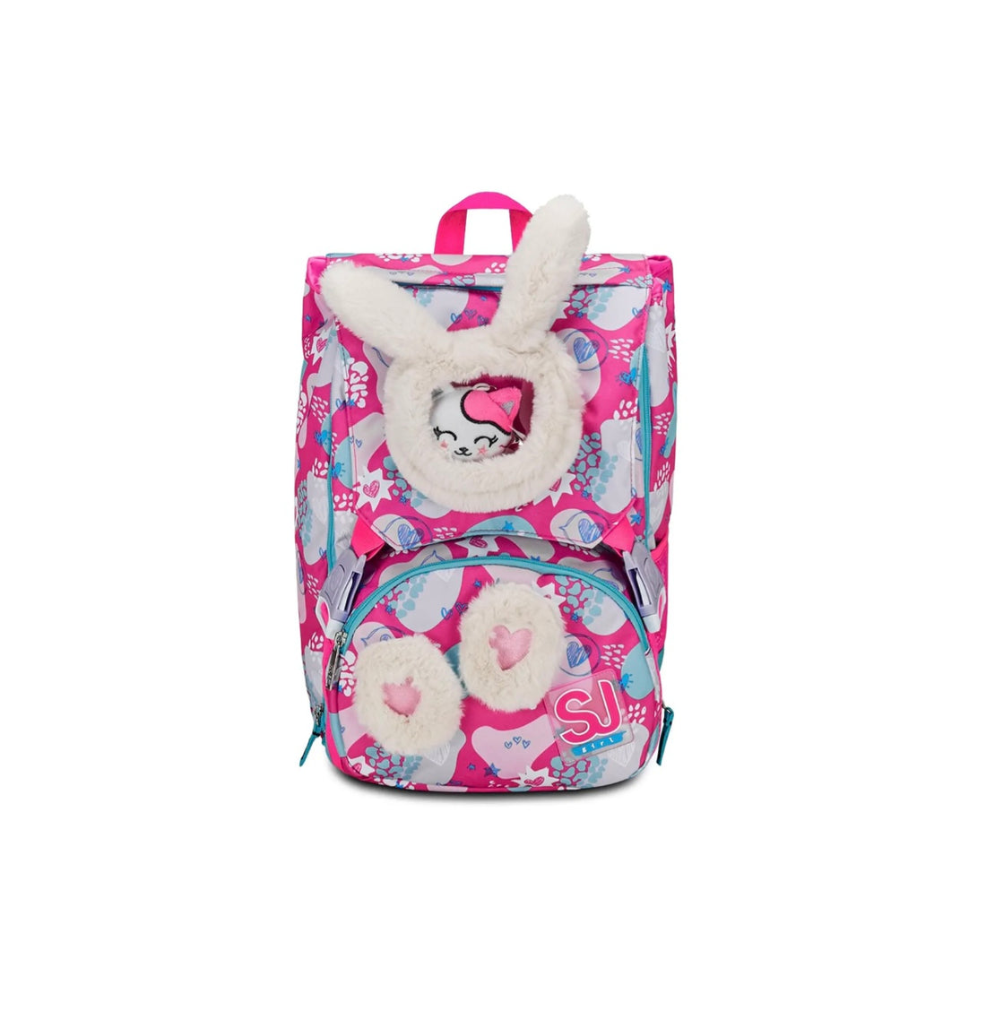 Seven Sj Gang- Zaino sdoppiabile Pinkfur girl 24/2025