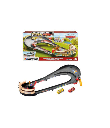 Cars- Pista interattiva Nescar con auto incluse