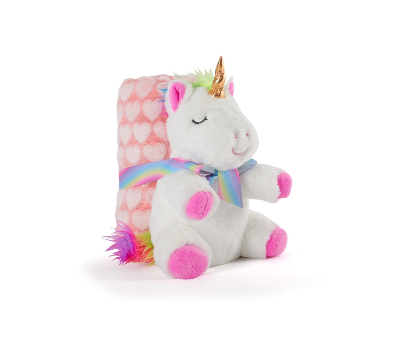 Perletti- copertina con peluche Unicorn