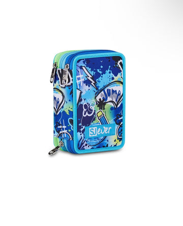SJ Ever- Astuccio 3 zip completo Cloudy blue 2026/27