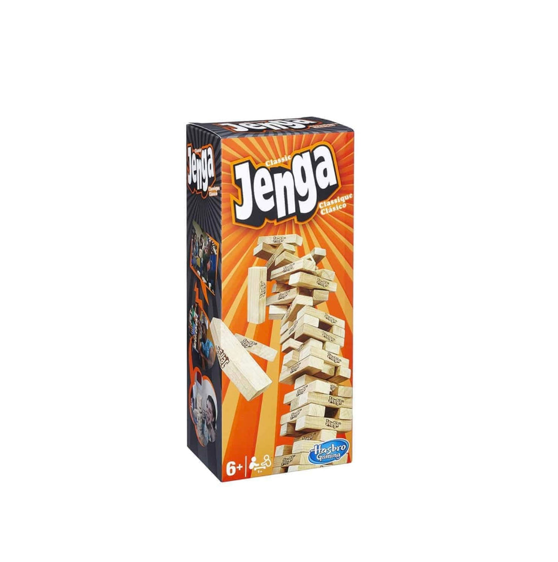 Hasbro- Jenga gioco da tavolo classico