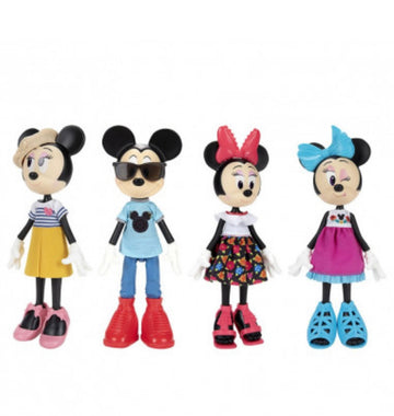 Minnie Mouse - bambola articolata 30cm modelli assortiti