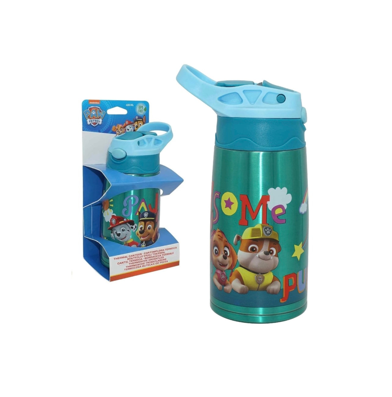 Paw Patrol- Borraccia termica 450ml