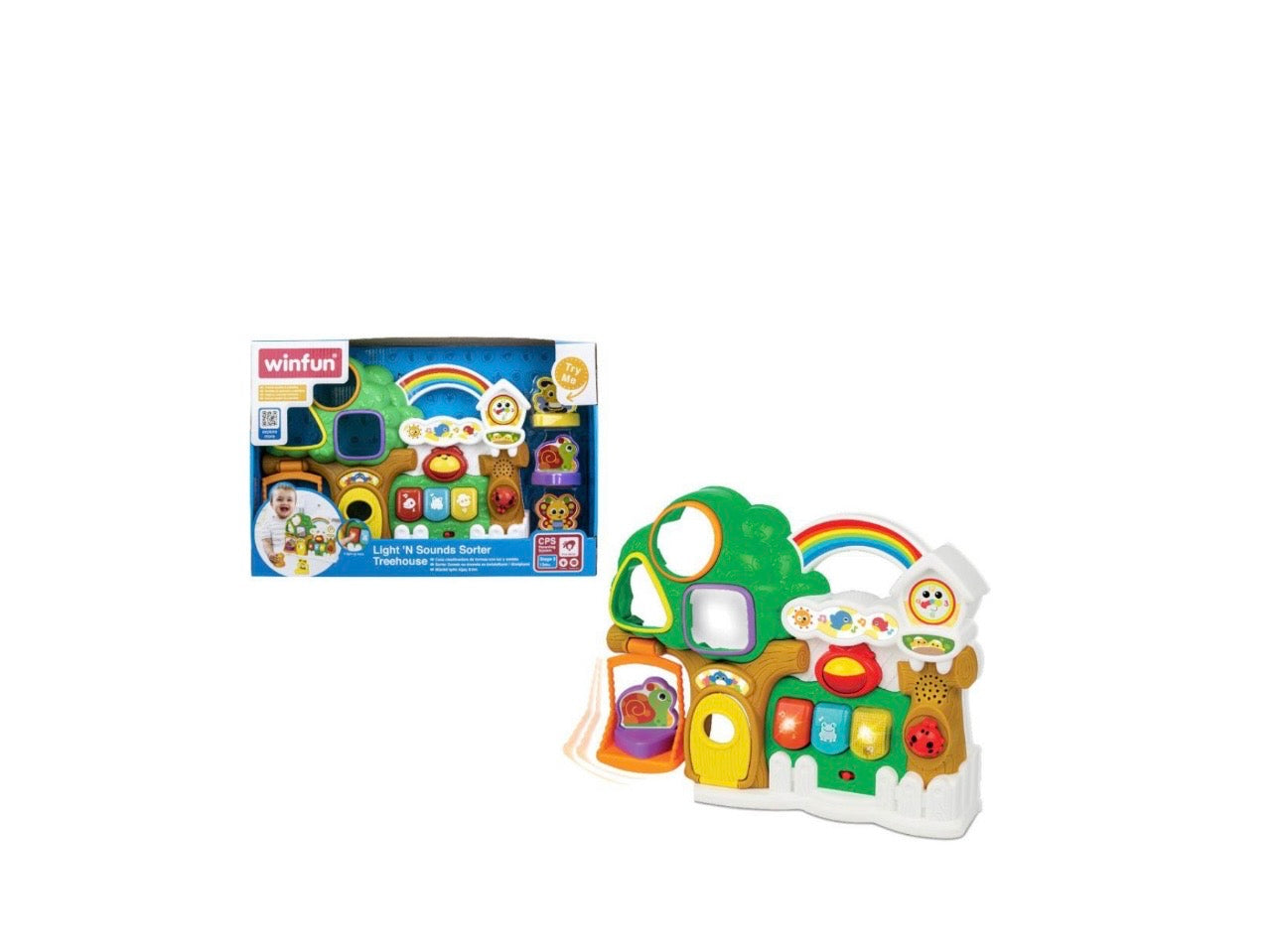 Casa albero delle forme- luci e suoni