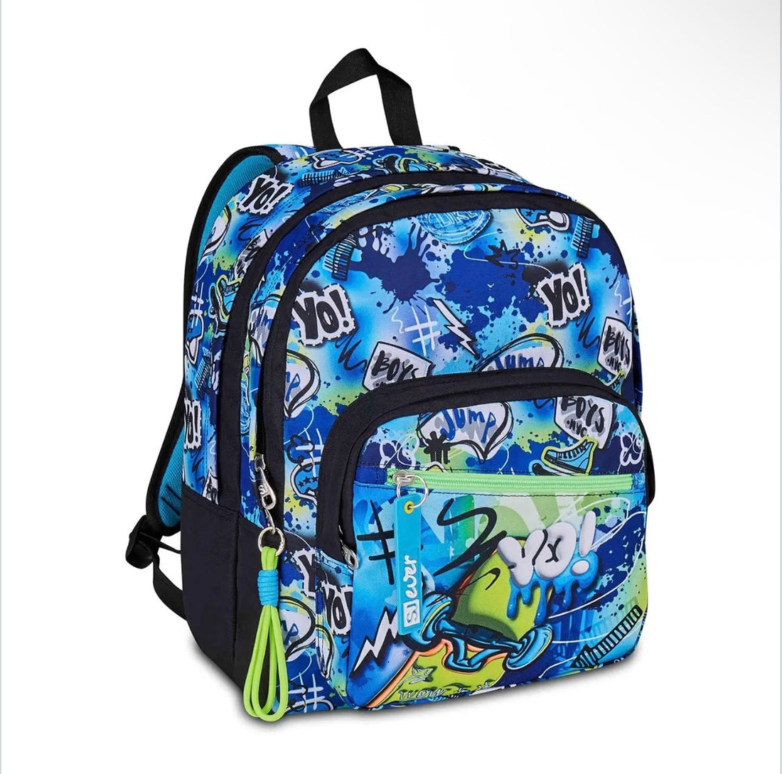 SJ Ever- Zaino doppio scomparto cloudy blue 2026/27