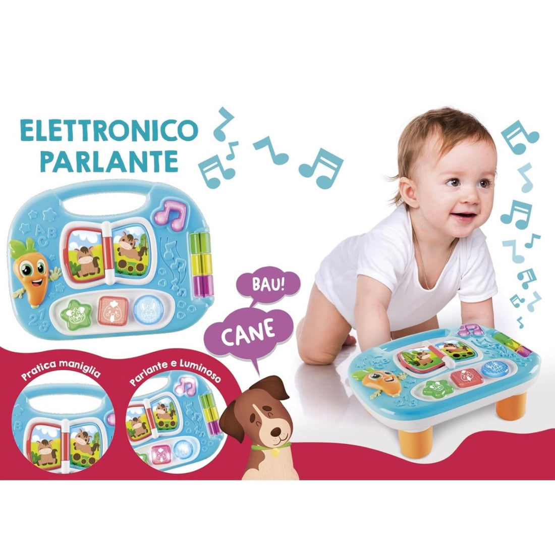Carotina- Mini tavolino educativo la fattoria interattivo