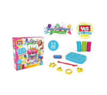 Yes Toys- Pasta modellabile buon compleanno