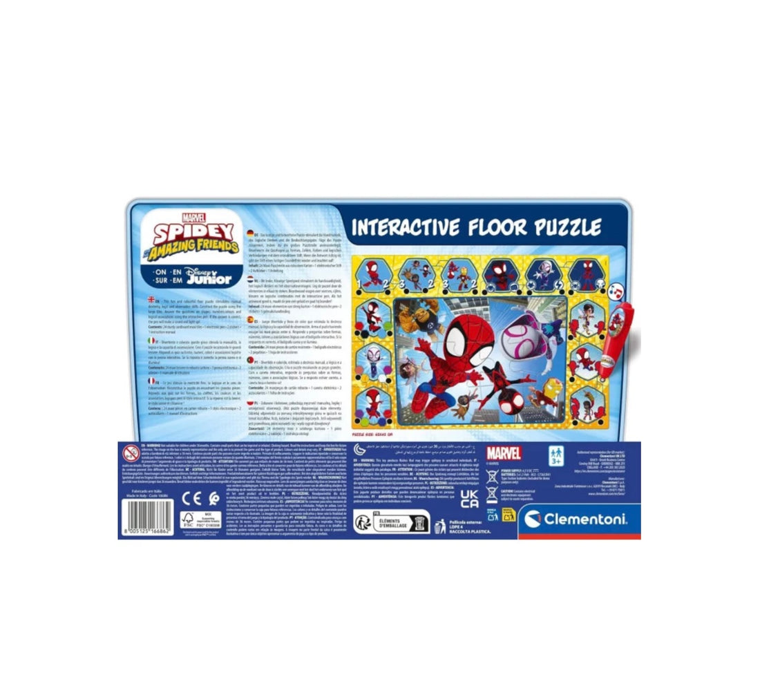 Spidey- Puzzle interattivo 24 pezzi
